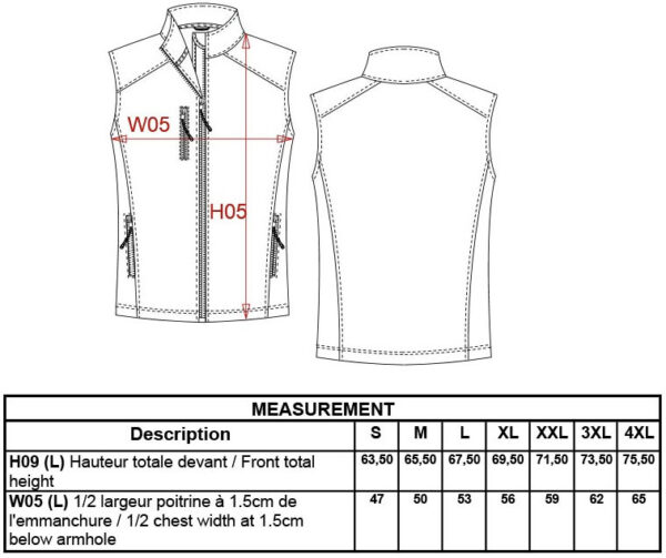 Bodywarmer Softshell Damen (20.K404) – Bild 3